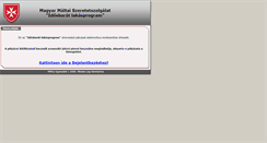 Desktop Screenshot of idosbarat.maltai.hu
